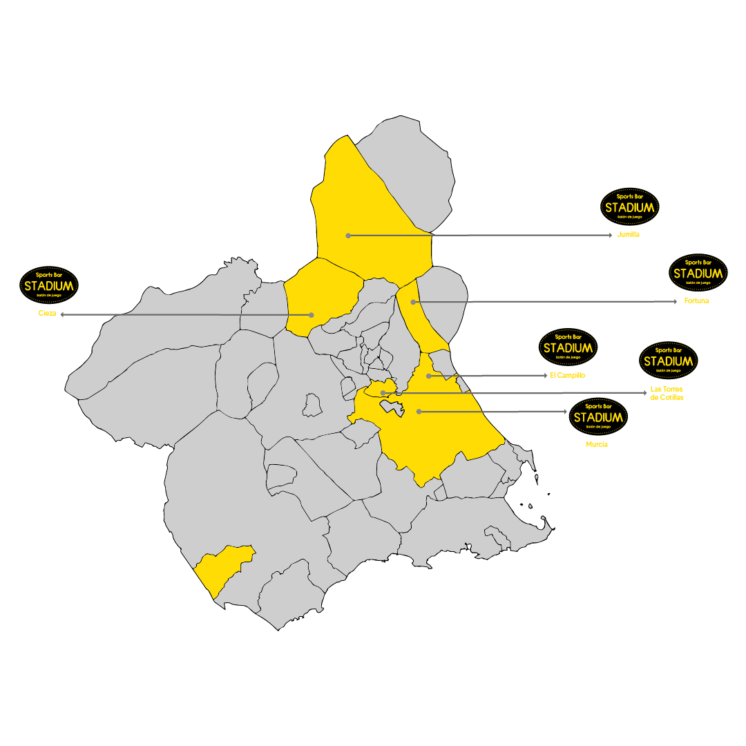mapa-locales-stadium-sports-bar-salones-de-juego-www.stadiumsports.es
